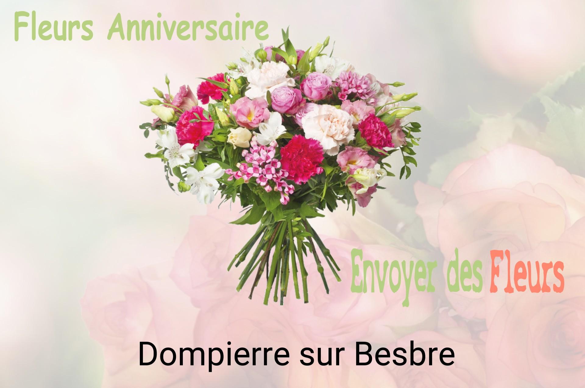 Bouquet de fleurs d’anniversaire livré à Dompierre-sur-Besbre