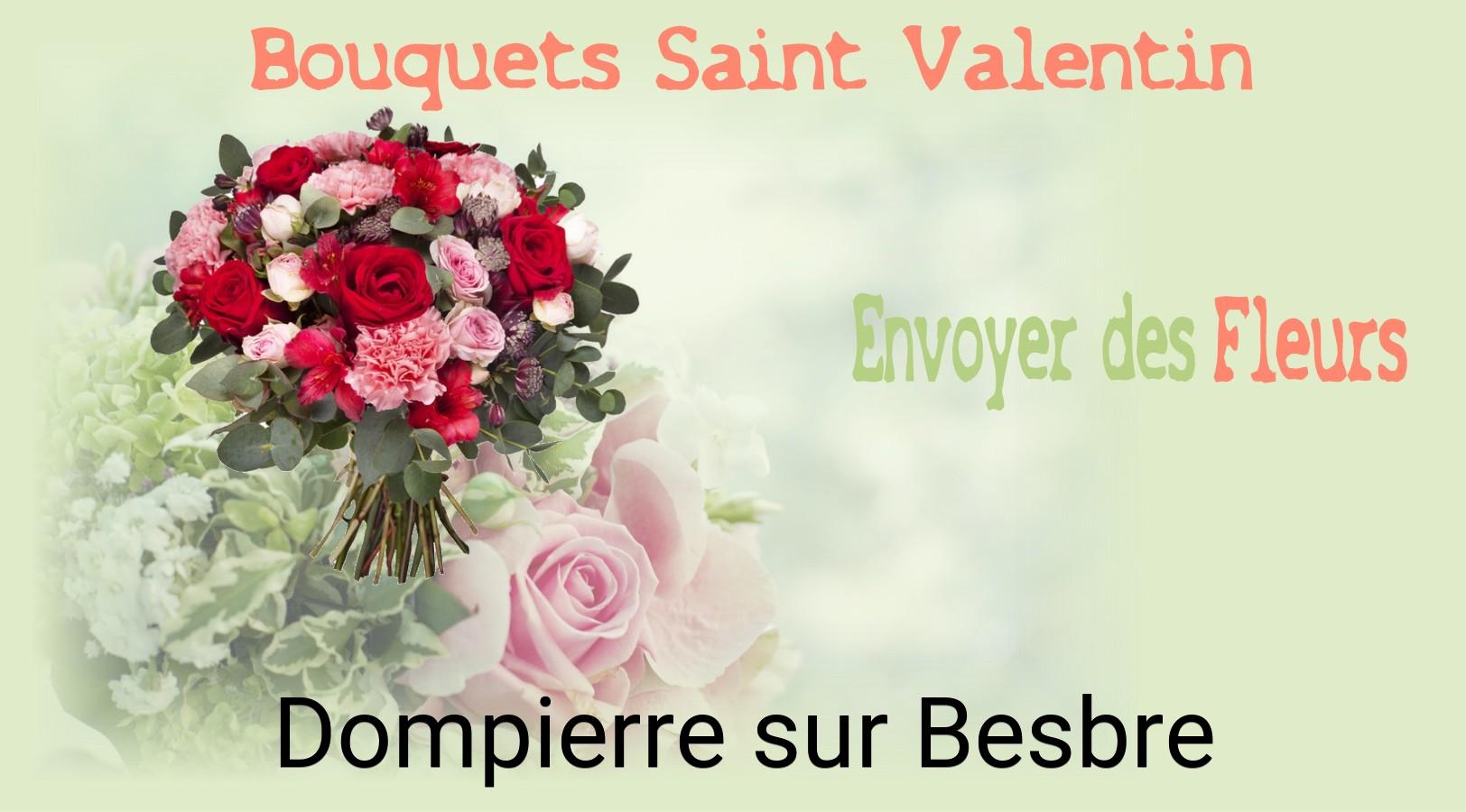 Roses de Saint-Valentin livrées à Dompierre-sur-Besbre